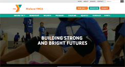 Desktop Screenshot of midlandymca.org